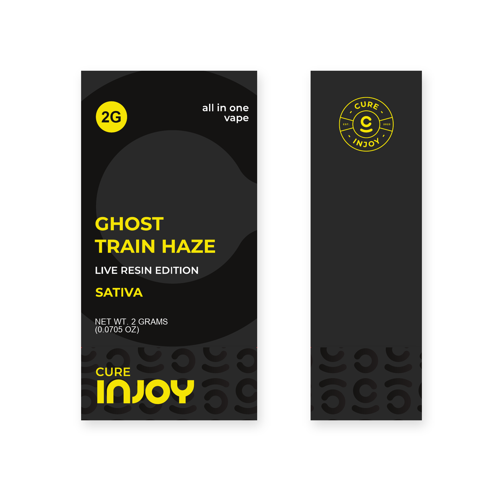 Ghost Train Haze Live Resin package front and side